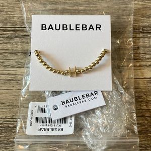Baublebar H bracelet gold
